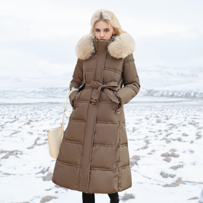 Lily™ - Luxurious Winter Parka With Fur Hood