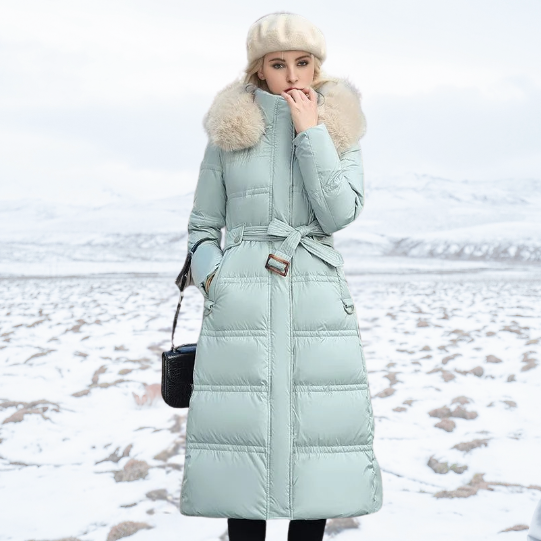 Lily™ - Luxurious Winter Parka With Fur Hood