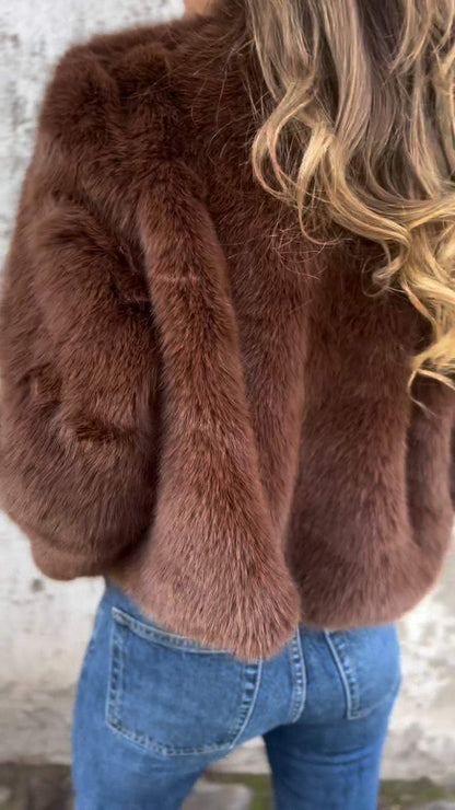 Silvia | Faux Fur Jacket