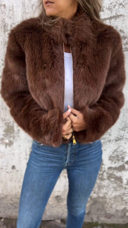 Silvia | Faux Fur Jacket