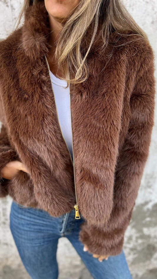 Silvia | Faux Fur Jacket