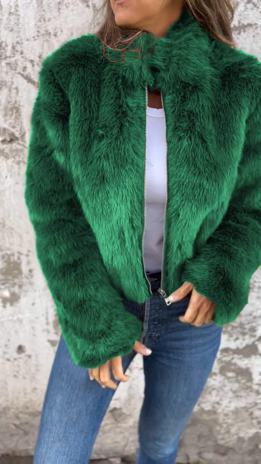 Silvia | Faux Fur Jacket